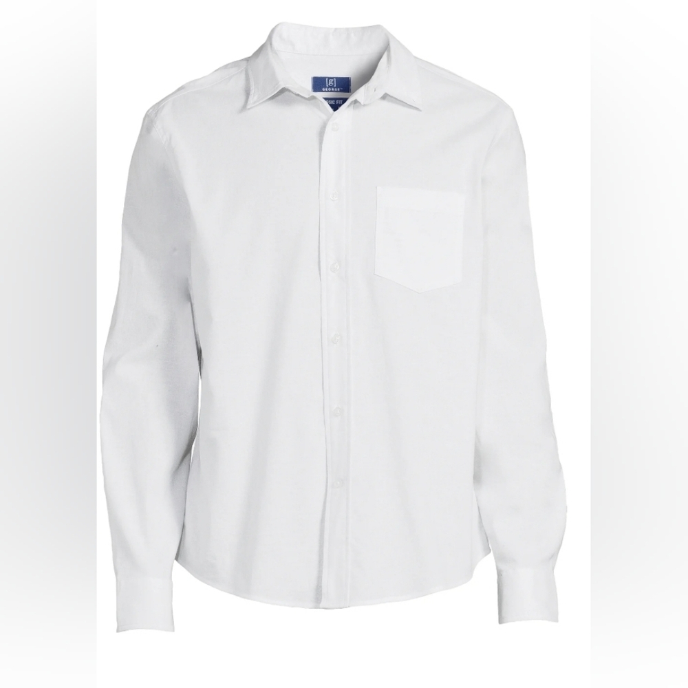 Nwt Mens White Button Up #9